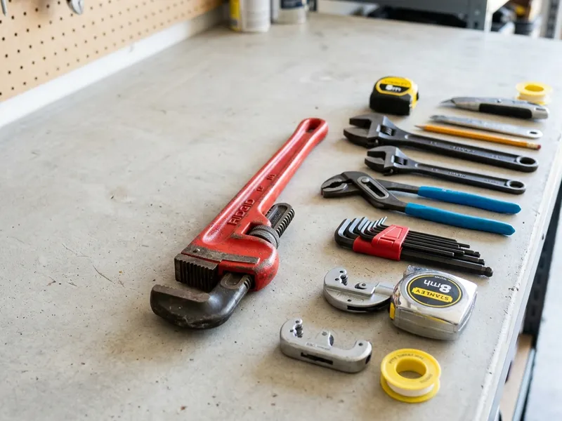 Professional plumbers in Lenox, GA equipped with top-tier tools for residential and commercial plumbing services.